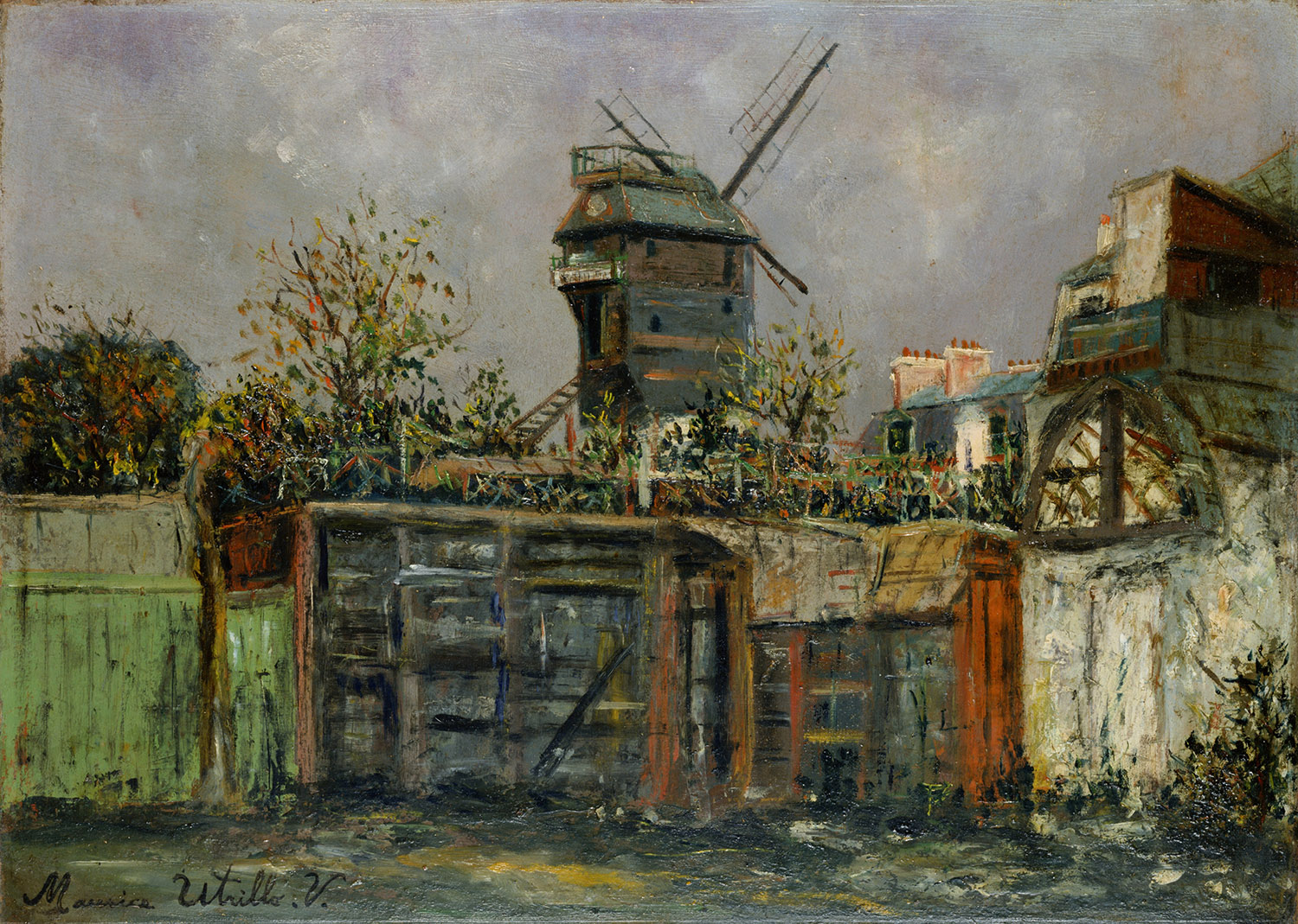 Maurice Utrillo、MOULIN、海外版超希少レゾネ-